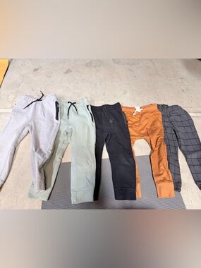 Old Navy Kids Jogger Pants in Light Gray, Mint, Black, Rust Orange